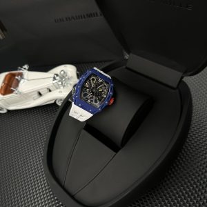 Đồng Hồ Richard Mille Replica 11 RM35-03 Rafael Nadal Vỏ Quartz TPT Màu Xanh Dương 43 (2)