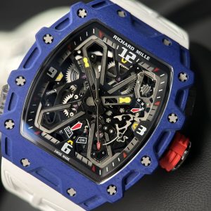 Đồng Hồ Richard Mille Replica 11 RM35-03 Rafael Nadal Vỏ Quartz TPT Màu Xanh Dương 43 (2)