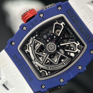 Đồng Hồ Richard Mille Replica 11 RM35-03 Rafael Nadal Vỏ Quartz TPT Màu Xanh Dương 43 (2)